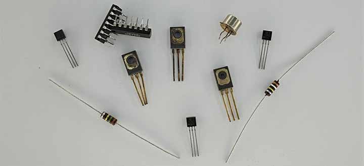 Various resistors for measurement