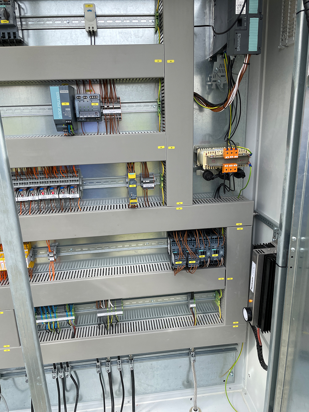 Control Cabinet Inside View